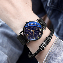外贸跨境虾皮爆款手表批发钢带手表韩国时尚学生手表简约男士手表