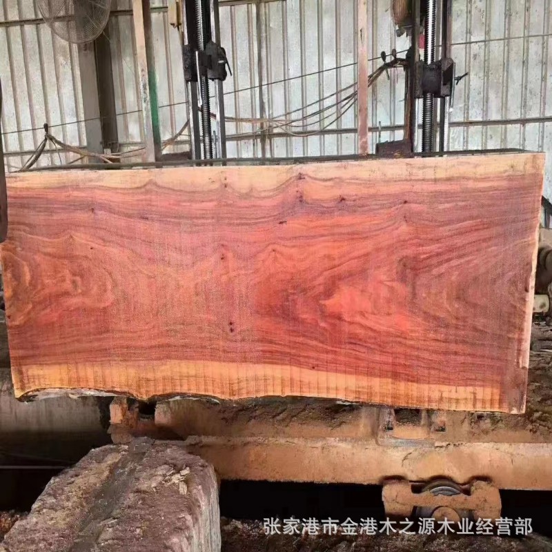 楠楠果 楠楠果原木板材 非洲酸枝 红酸枝 红樱桃 坤甸木 麦格利