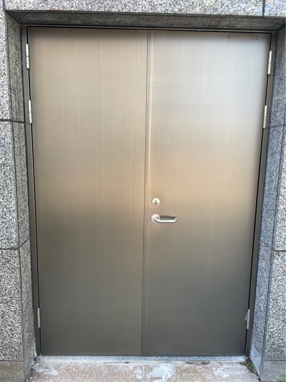 钢制木纹转印甲级乙级防火门 带观察玻璃