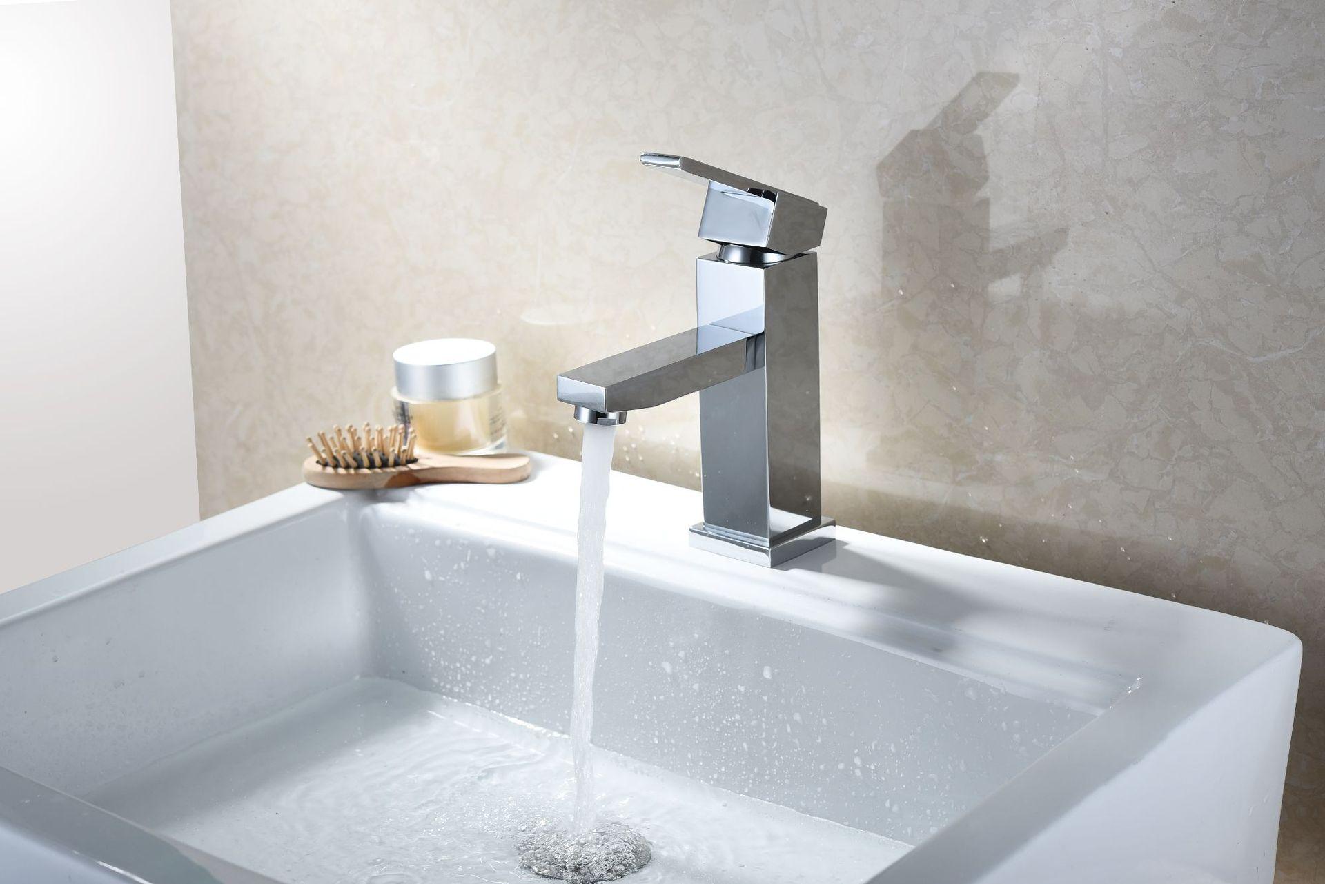 华南铭洗脸盆龙头全铜冷热水龙头洗脸池面盆洗手盆龙头厨卫五金