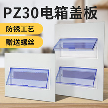 pz30配电箱盖板家庭开关箱面板强电箱盖家用电表箱空开箱盖子