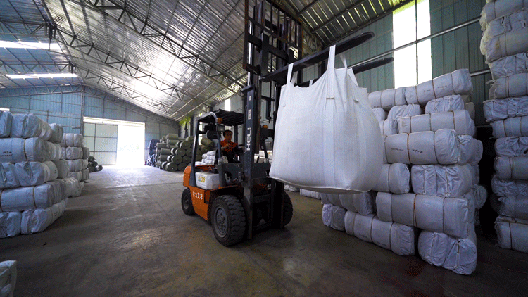 5吨集装袋桥梁预压污泥袋加厚