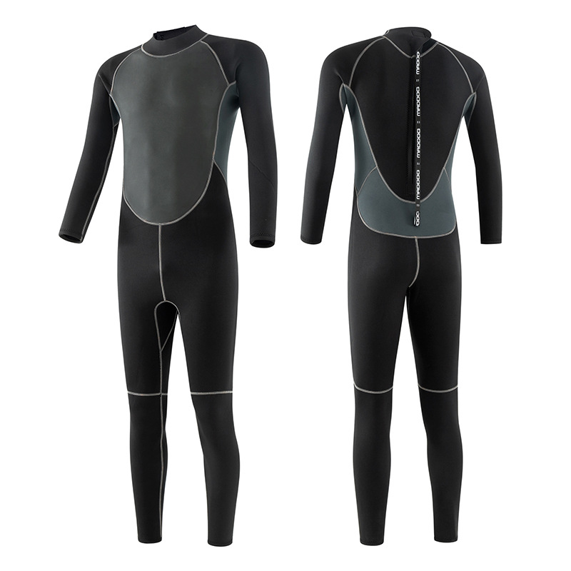 3mm潜水服男保暖防寒连体湿式浮潜自由潜游泳防晒水母衣冲浪服