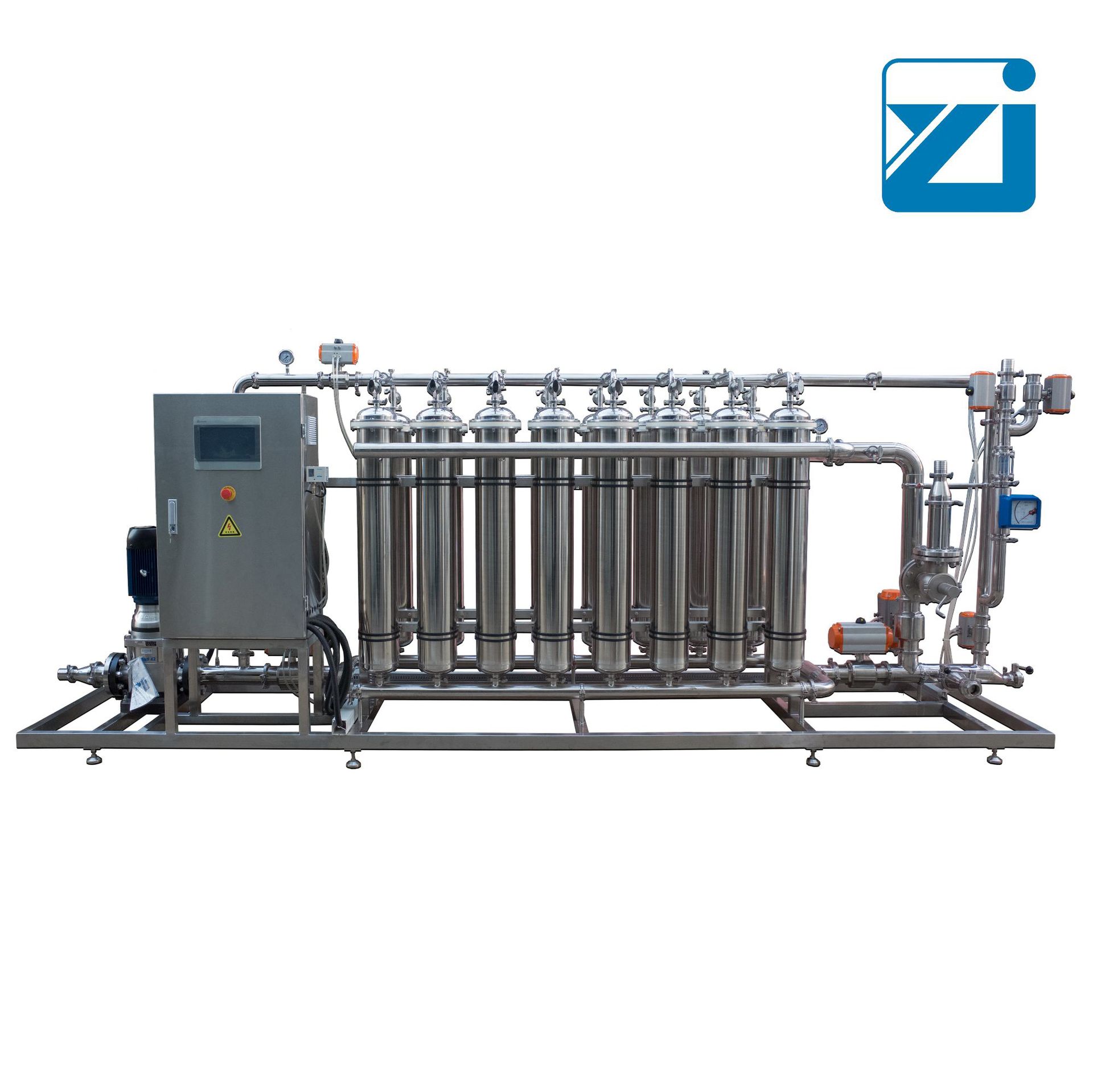 全自动果汁饮料酒类膜过滤机