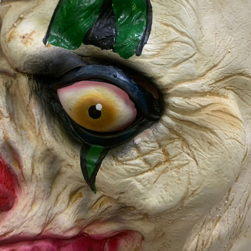 万圣节用品 愚人整蛊乳胶面具 搞怪小丑款乳胶面具 搞笑乳胶小丑