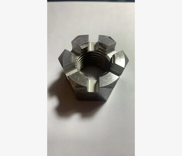 gb6178   1型六角开槽螺母   4级本色  m30  材质12cr13