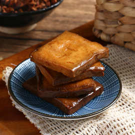 福建特产  福州纯素熟食豆制品五香卤块豆腐香干300g 休闲零食