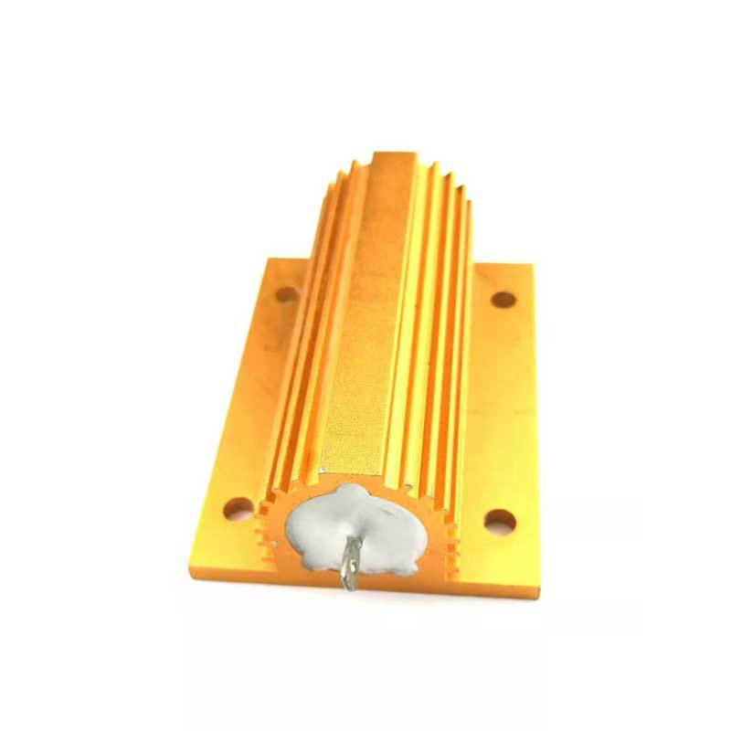 黄金铝壳电阻50w100w 150w 200w 300w刹车电阻 制动电阻 预充电阻
