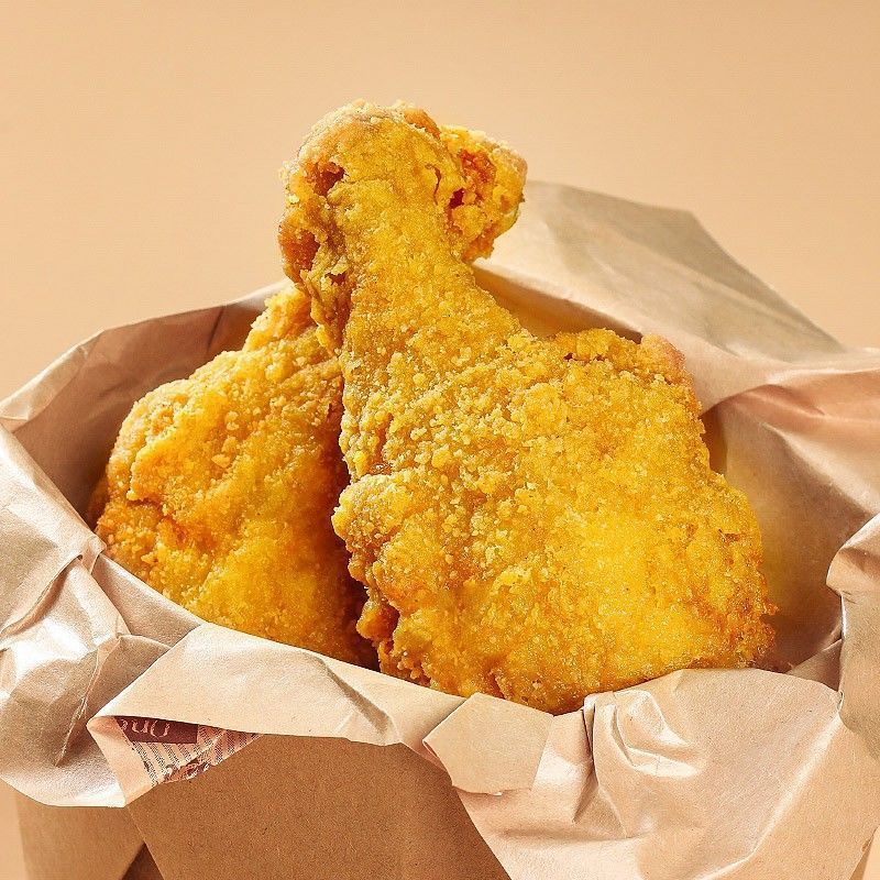 圣农蜜汁鸡腿1包香脆炸鸡腿冷冻半成品裹粉琵琶腿原味炸鸡7个装