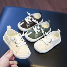 学步鞋婴儿鞋男宝宝软底学步鞋女春新款帆布鞋牛宝宝婴幼儿机能鞋