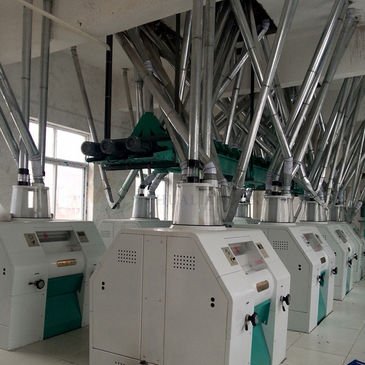 日产180吨面粉厂磨粉机190吨小麦制粉设备成套面粉设备清粉机