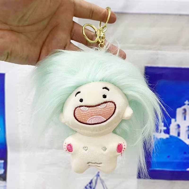 Tiktok Twelve Constellation Plush Pendant Xiaohongshu Same Style Funny Cotton Doll Toothless Doll Toy Gift