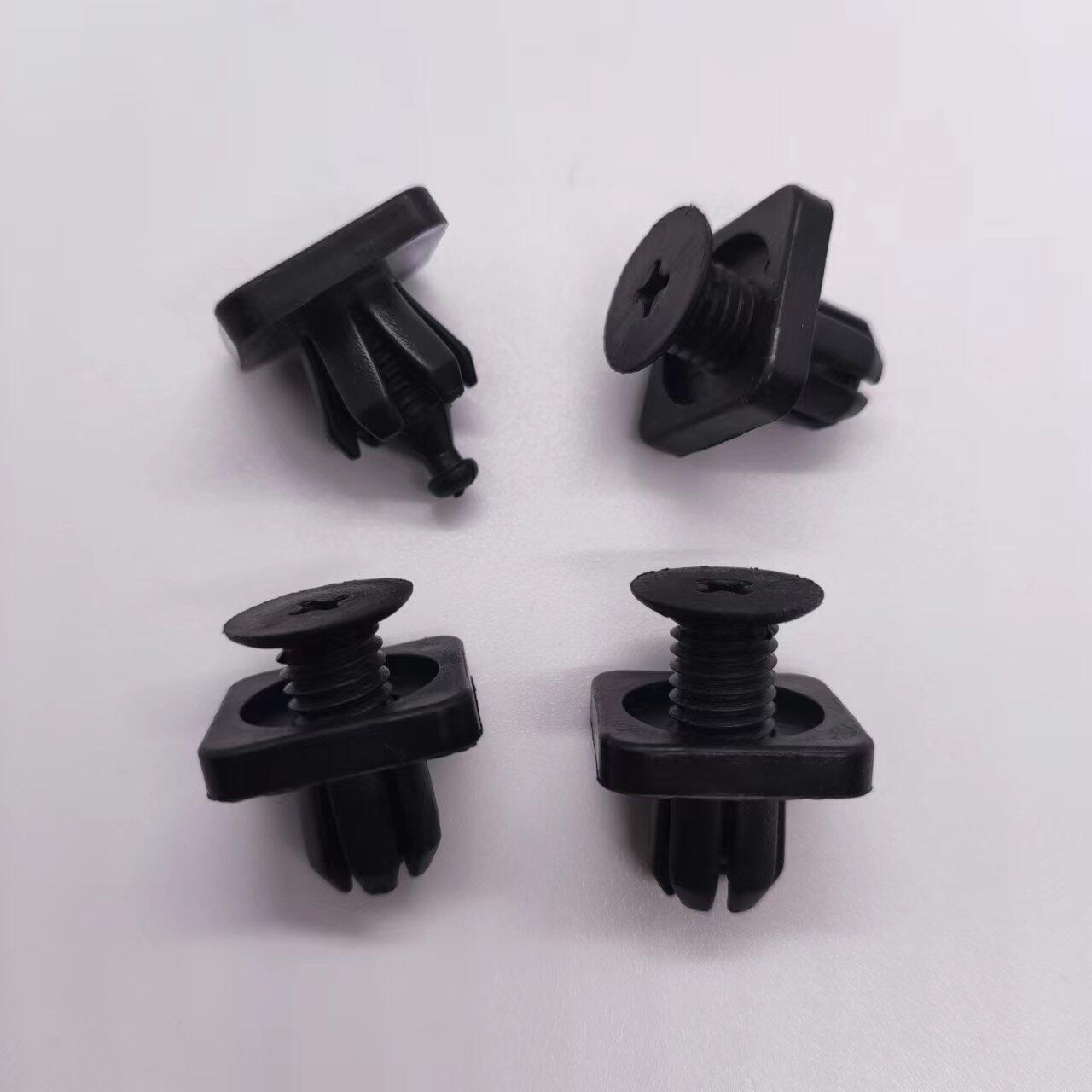 适用本田飞度新锋范哥瑞发动机下护板固定卡扣方形卡子方螺丝扣