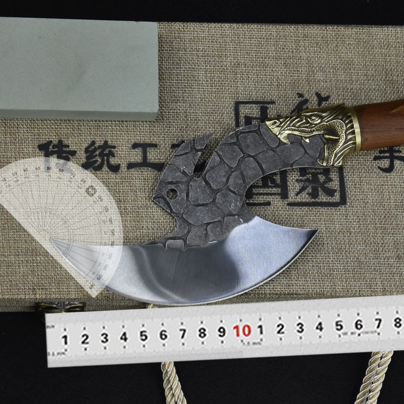 03172 Hand-Forged Boning Knife Longquan Household Sharp Small Kitchen Knives Chef Knife Fruit Knife Commercial Knife