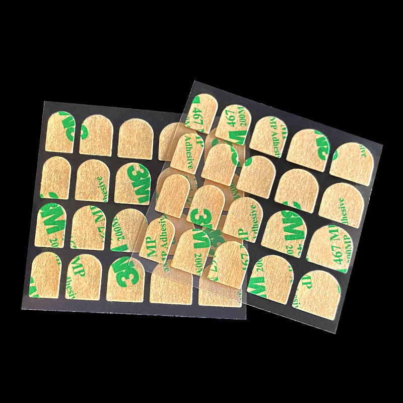 果冻胶批发双面胶薄款穿戴甲美甲片胶贴透明双面贴隐形环保亚马逊