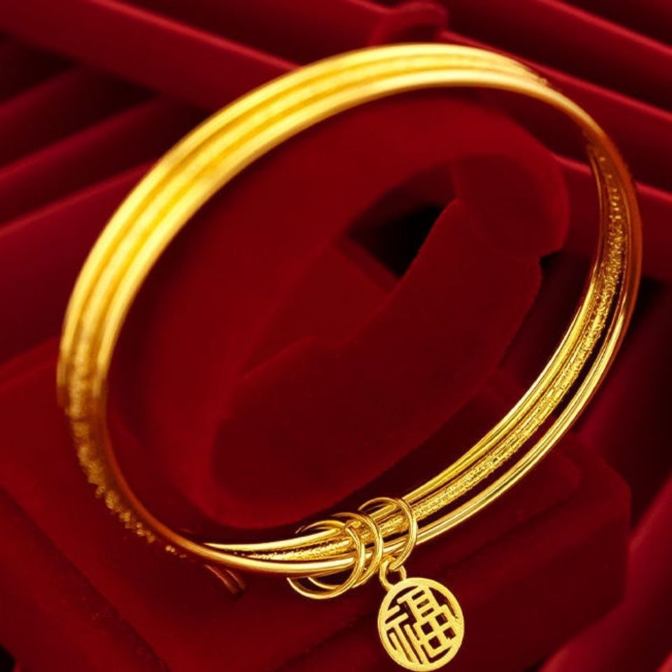 黄金手镯细款