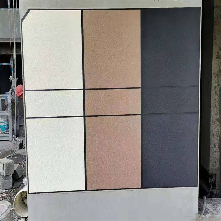 喷涂仿石漆平方造价 包工包料内墙漆液态多彩涂料 真石漆