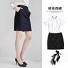 Occupational package hip skirt 2021 new pattern Little Sense of design wrapped skirt mm Paige work clothes Large skirt