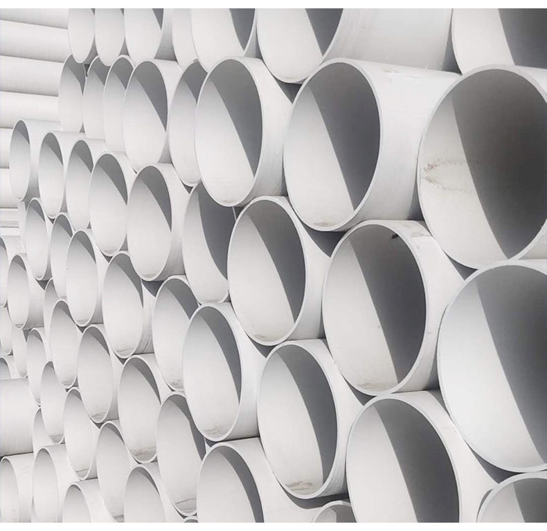 厂家批发upvc排水管 塑料管道雨水管市政排污排水管下水道排水管