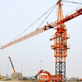 起重机械qtz80系列塔吊 工地用小型塔式起重机 现货标准节扶墙