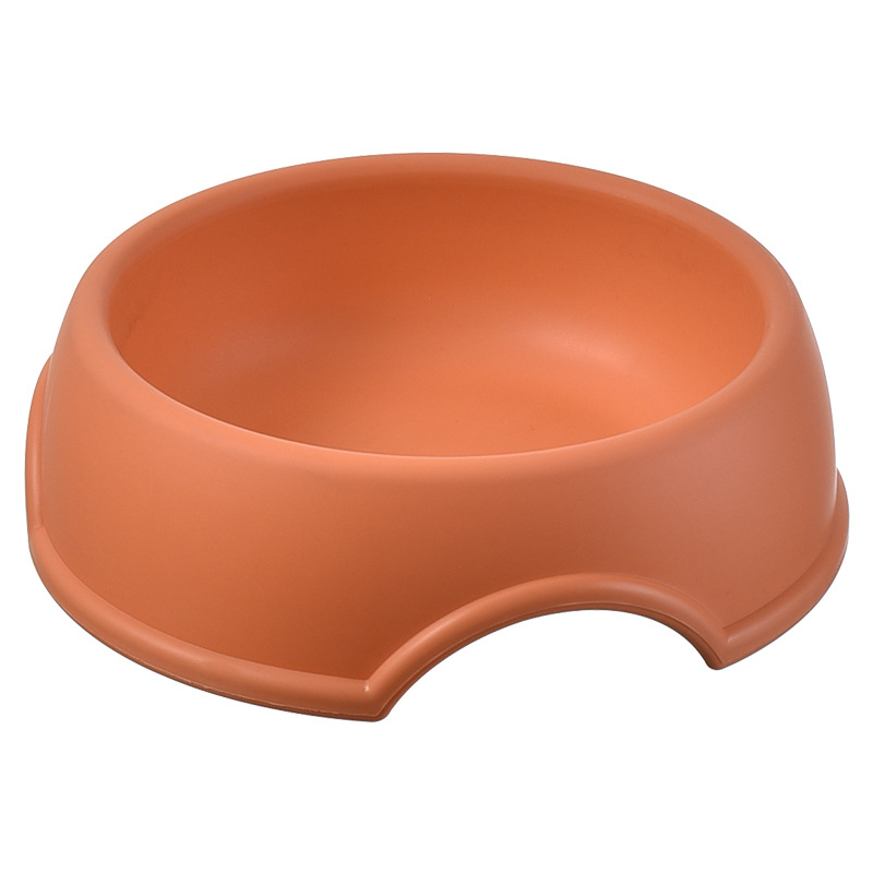 Pet Dog Bowl Cat Bowl Candy Color Single Bowl Plastic Cat Basin Pet Tableware Dog Food Bowl Slow Feeding Bowl Pet Bowl