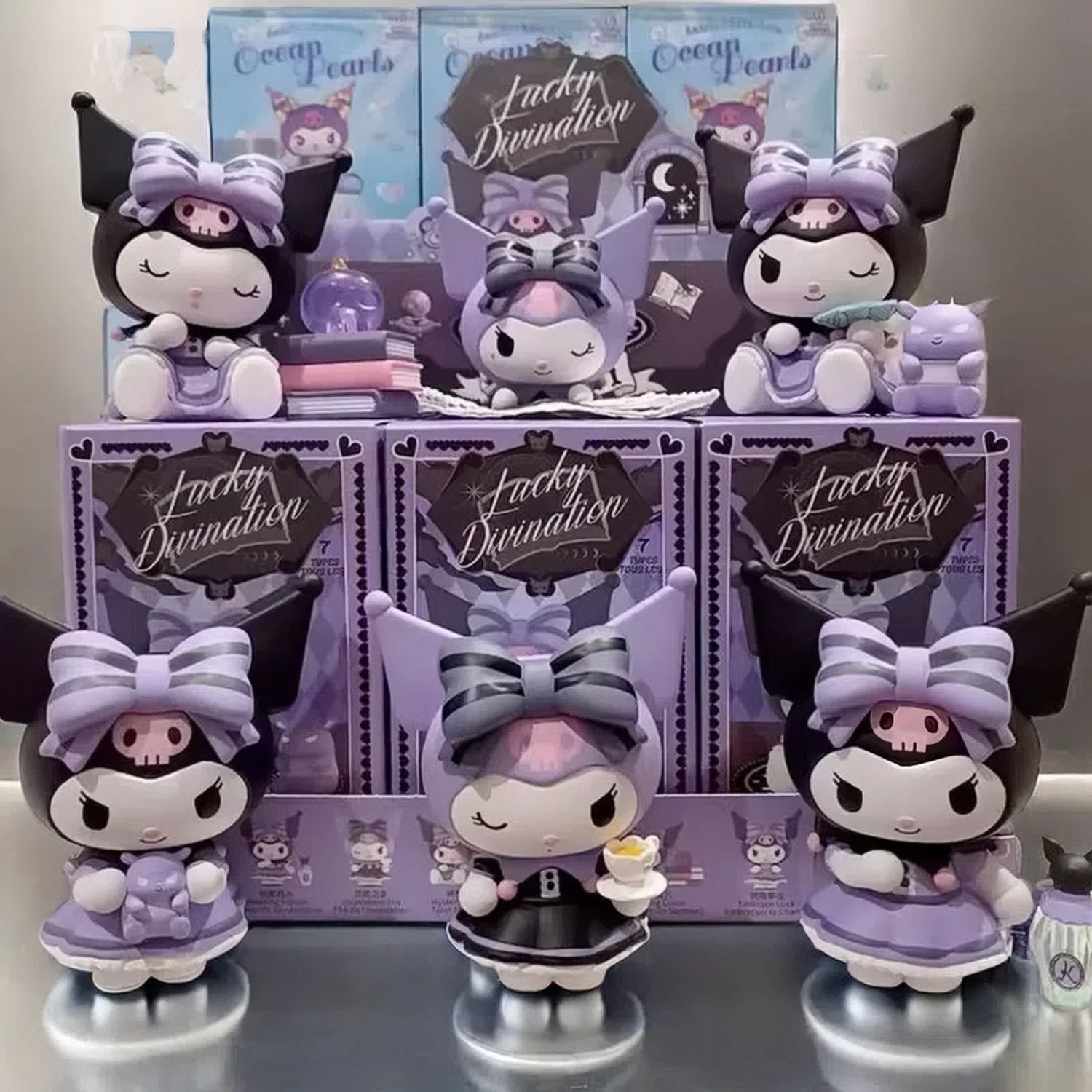 名创优品幸运占库洛米盲盒库洛米三丽鸥公仔可爱手办桌面摆件礼物