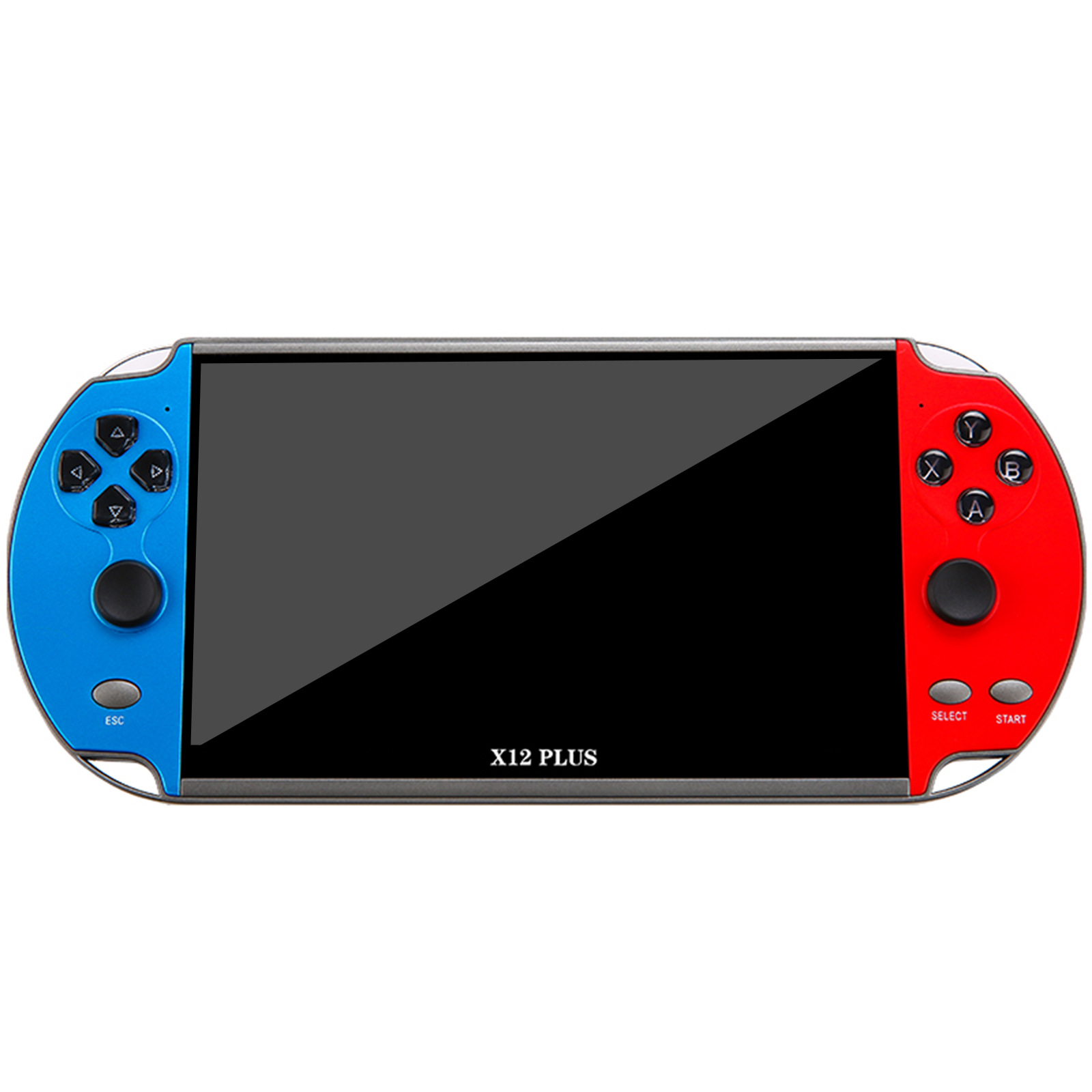 跨境x12plus双摇杆psp儿童掌上游戏机7寸高清大屏16g经典复古街机