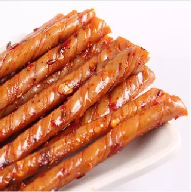 小豆条麻辣豆筋辣条湖南特产8090后儿时经典怀旧零食批发