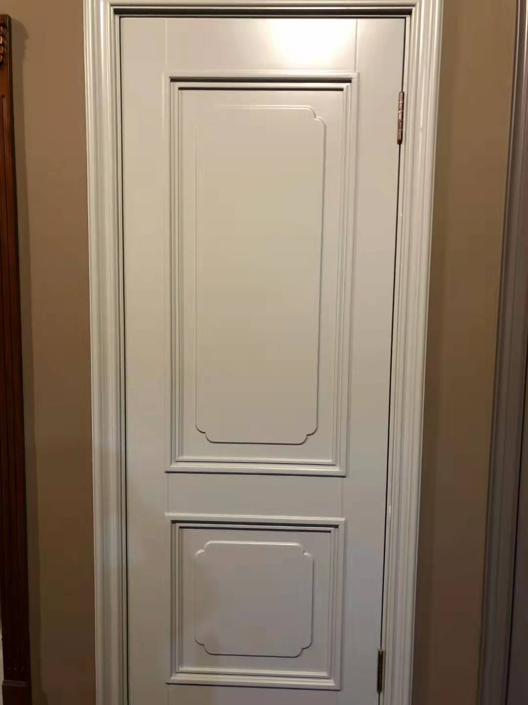 实木复合烤漆生态模压高档cpl无漆轻奢极简约免漆工程木门