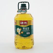 绿光野山茶食用植物调和油5升山茶油物理压榨厂家直供