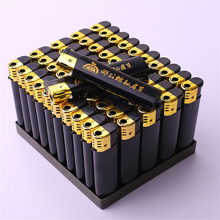 厂家直销兴邦大309一次性打火机加厚防爆塑料明火广告打火机定制