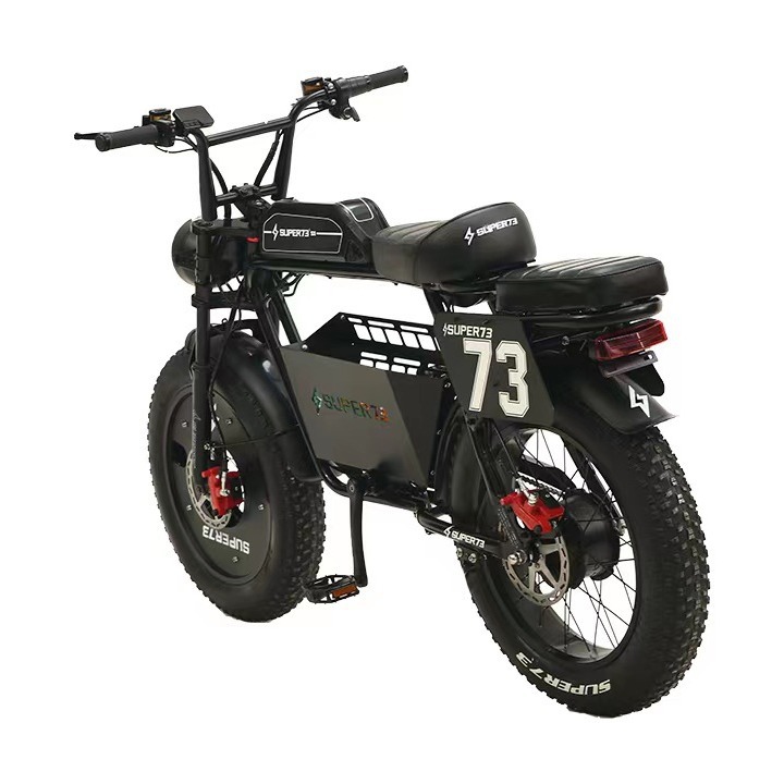 super73网红新国标电动自行车复古越野摩托锂电池助力新国标网红