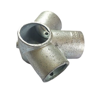 现货六通 25m立体六通 四五六通直接不锈钢管接头货架晾衣架展架