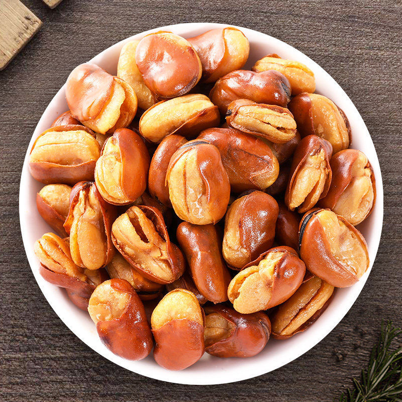 供应袋装香酥下酒零食蚕豆 160g香辣散装蚕豆 炒货休闲食品蚕豆