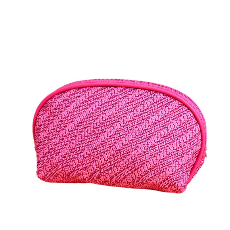 Pu Waterproof Cosmetic Bag Portable Large Capacity Transparent Wash Bag Travel Frosted Cosmetics Storage Bag Swim Bag