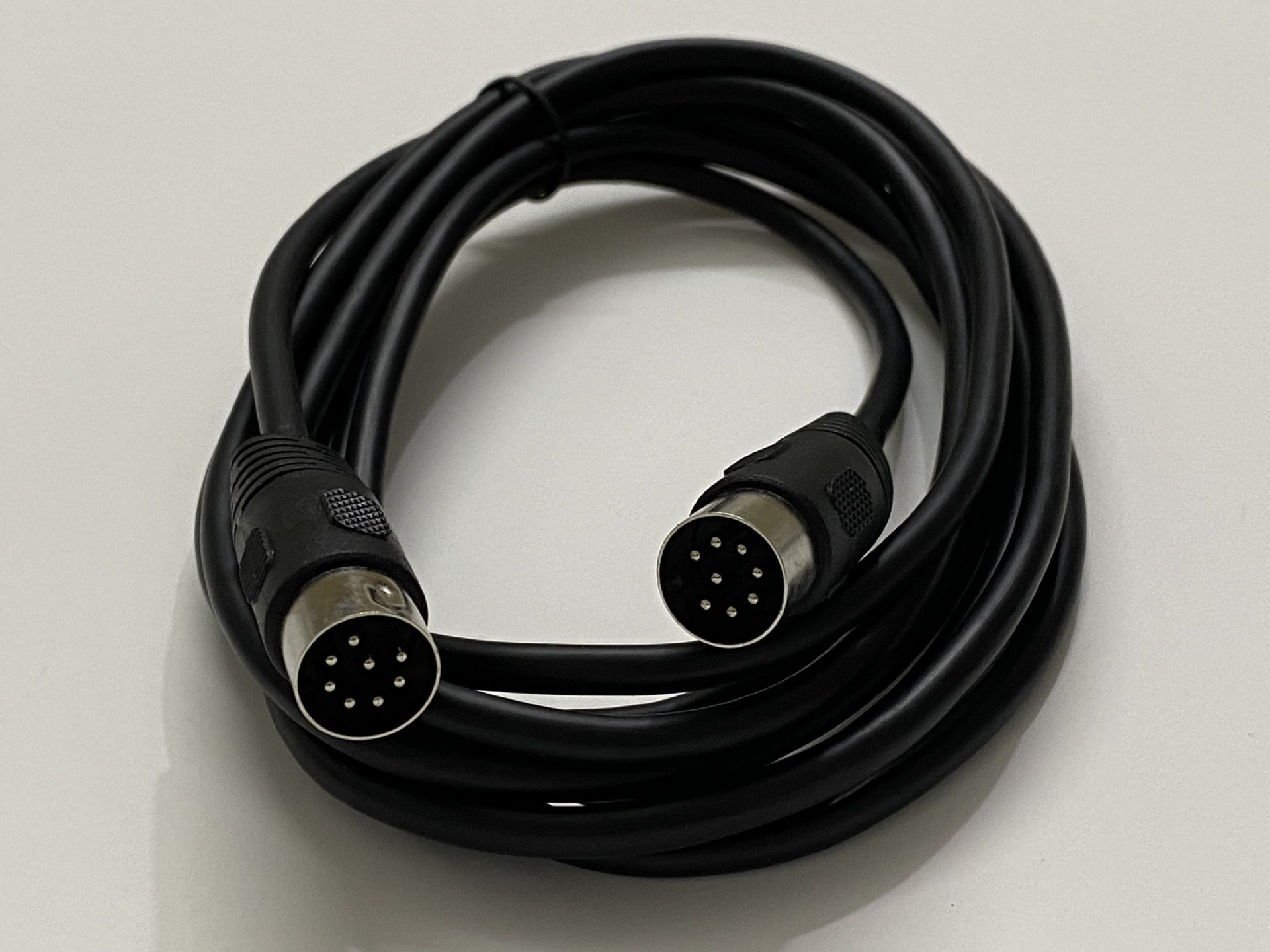 8芯大din 8pin 公大din 8p连接线 din 8pin 公对公信号连接线