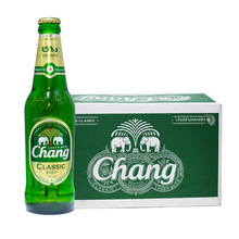 Chang/大象啤酒泰国  双象啤酒 泰象啤酒 320ml*24瓶/箱