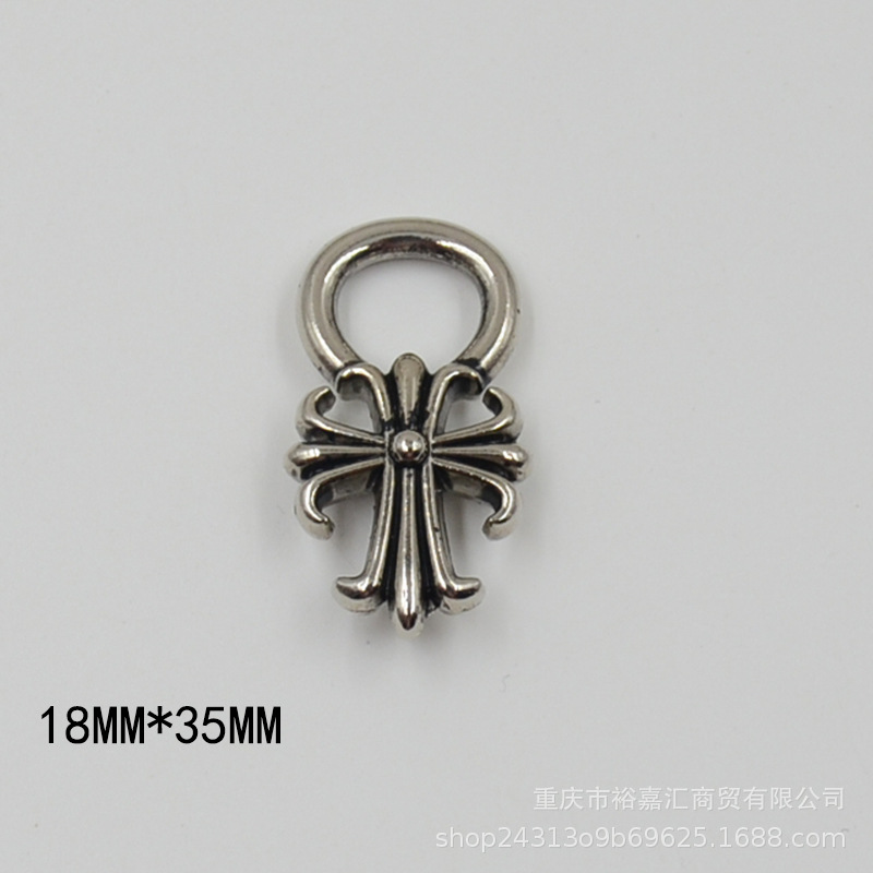 Zipper Head Pendant Pull Head Cross Sword Pendant Head Clothing Shoes Bag Zipper Accessories