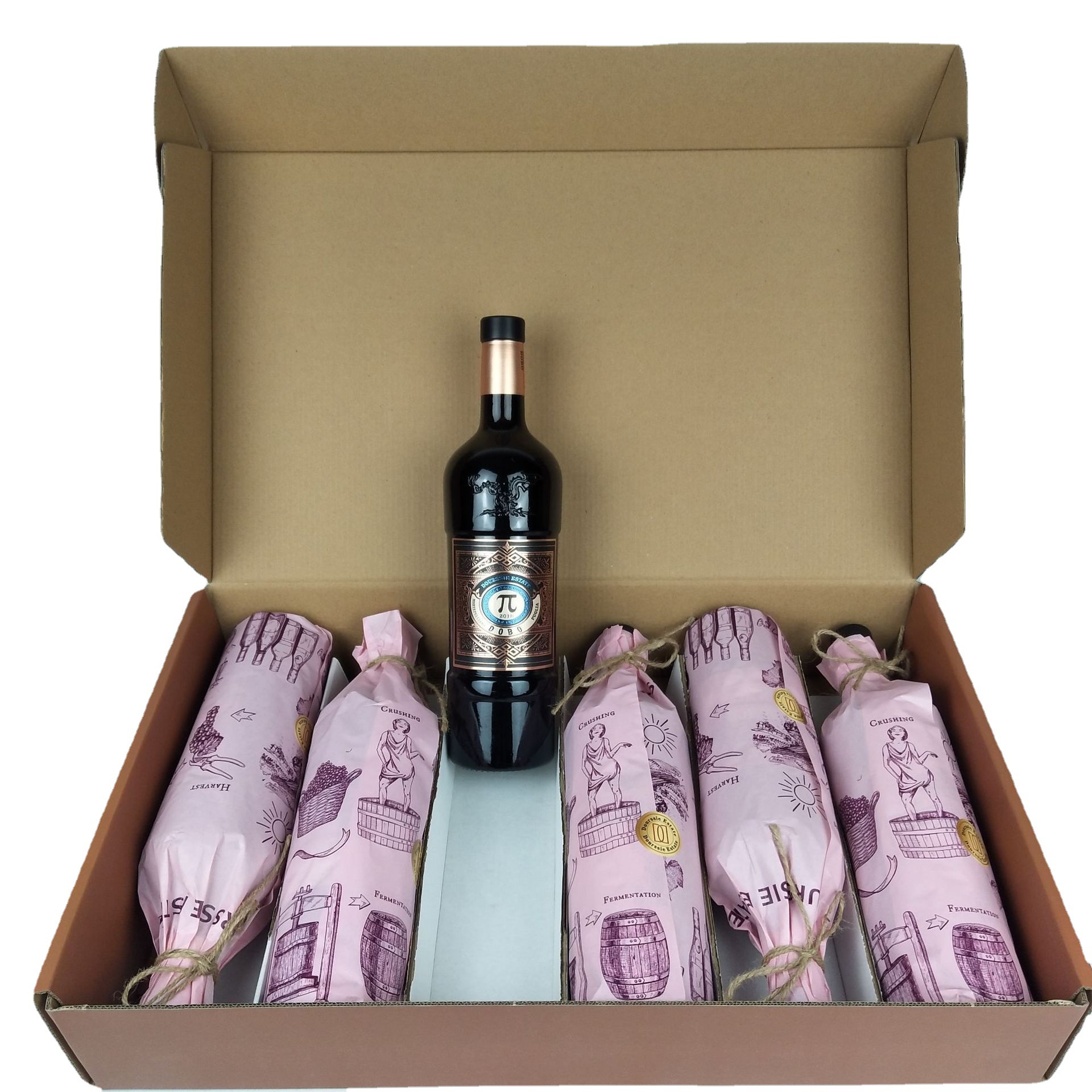 意大利原瓶进口红酒多宝蒙特红葡萄酒包纸飞机盒包装重型瓶14.