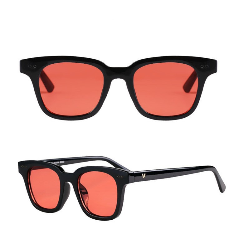 Korean Style New Sunglasses Fashionable Square Small Frame Sunglasses Korean Star Quan Zhilong Uv-Proof Same Glasses