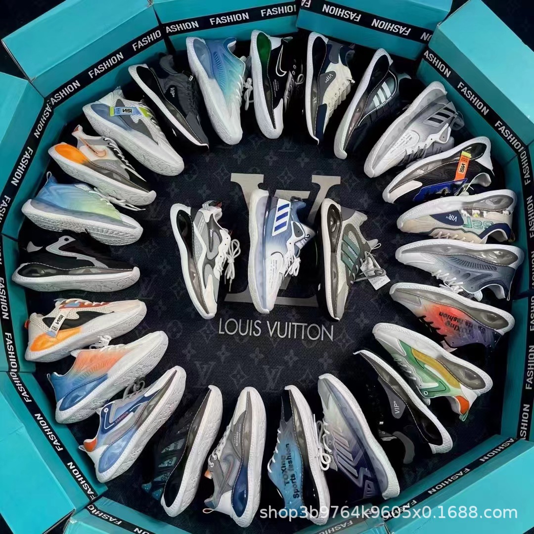 新款男运动鞋外贸内销摆地摊店铺直播跑江湖货源鞋-阿里巴巴