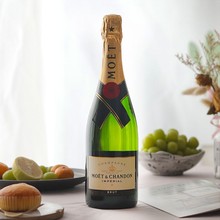 行货法国原装进口Moet Chandon酩悦香槟天然型起泡葡萄酒750ML