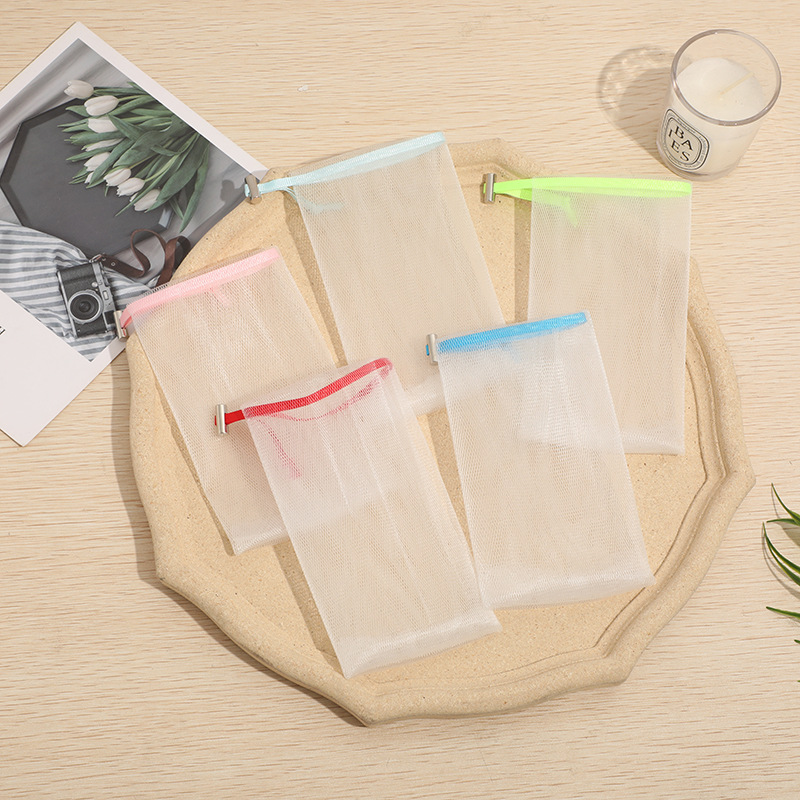 香皂打泡网兜装肥皂袋起泡网袋可挂起沫网香皂袋子发泡沐浴洗面奶