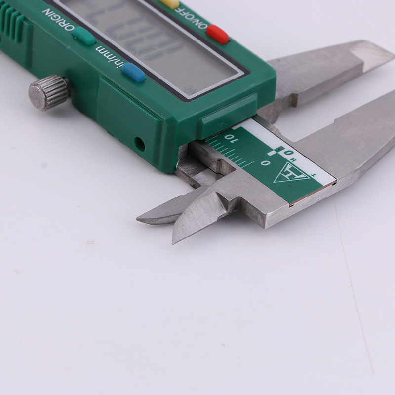 通和绿色abs工业款卡尺 0-150/200/300mm数显游标卡尺oem定制批发