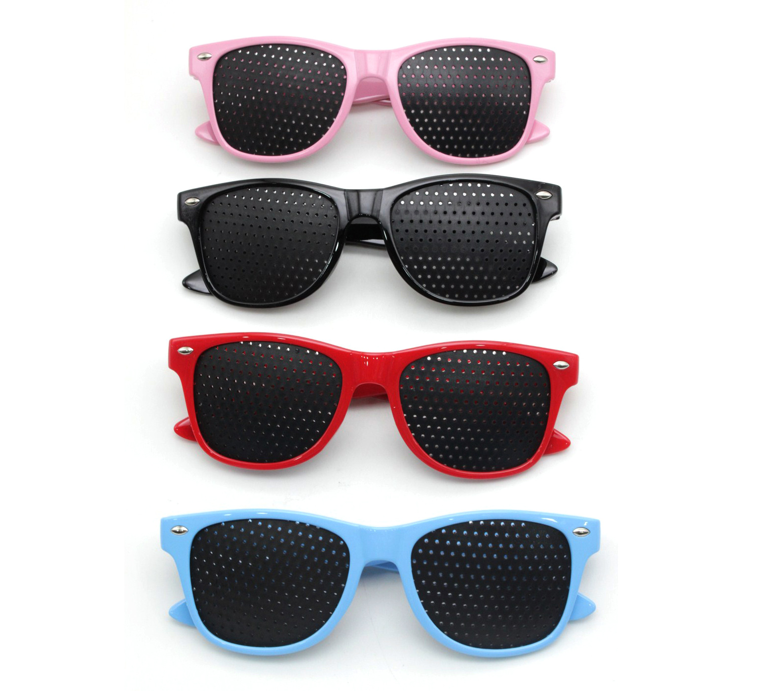 儿童款直径1mm小孔眼镜 儿童针孔眼镜 微孔眼镜下单做