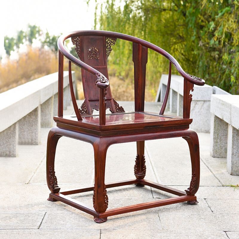 红木家具印度小叶紫檀圈椅 皇宫圈椅 王世襄收藏款-阿里巴巴