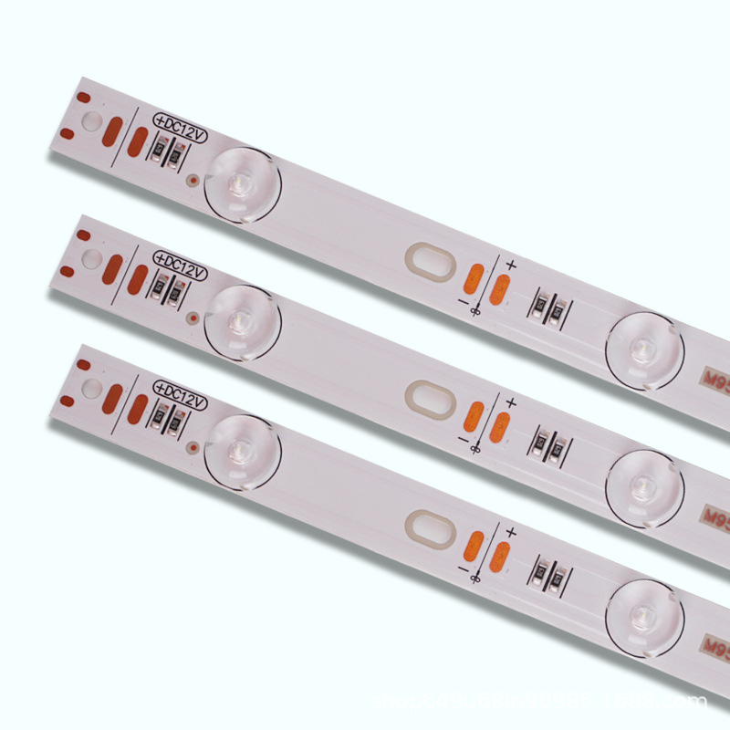 Reflective Light Bar 12v advertising card cloth shutter hard light bar outdoor waterproof color mixing 2835 light box lens light bar image