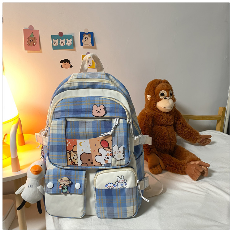 Schoolbag Primary School Girls Three to Grade Five, Grade Six Summer 2022 New Girl High School Student Junior School Backpack