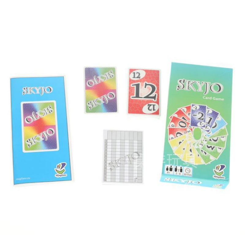 Genuine Skyjo Card Game Leisure Party Board Games Chess Toy Card Game