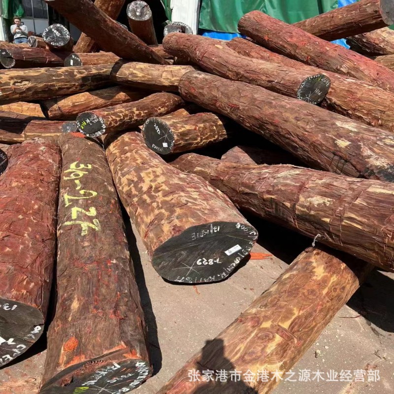 赞比亚血檀原木板材 血檀小叶紫 刚果血檀原木板材 血檀 非洲紫檀